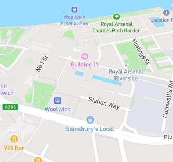 map for SALT WOOLWICH