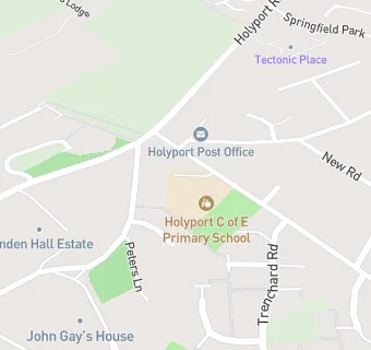 map for Holyport CofE (Aided) Primary School