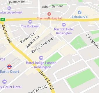 map for Merlyn Court Hotel