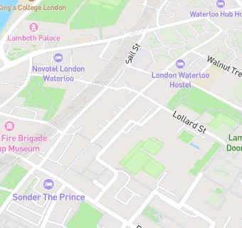 map for Lambeth Walk Day Centre