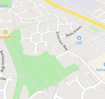 map for Emersons Green Medical Centre