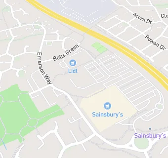 map for Sainsbury's