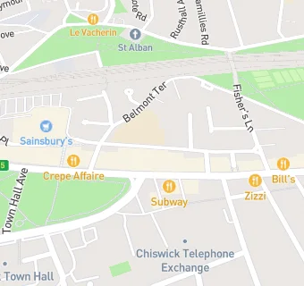 map for Chiswick Pharmacy