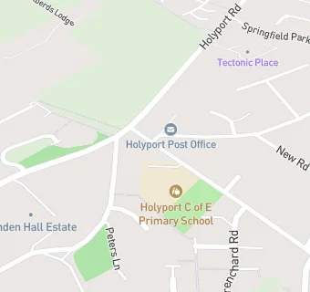 map for Holyport Surgery