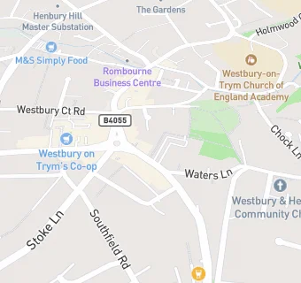 map for Westbury-on-Trym Methodist