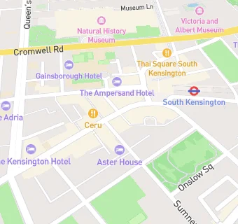 map for The Hummingbird Bakery