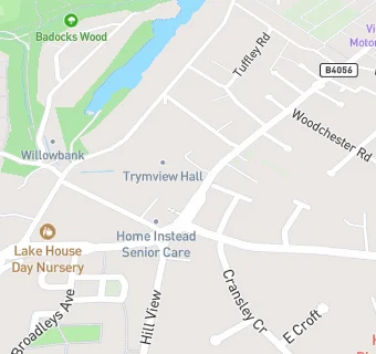 map for Trymview Hall