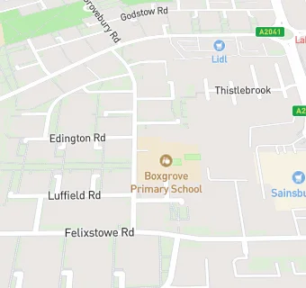 map for Boxgrove Primary School