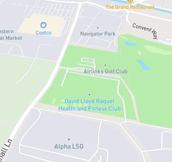 map for David Lloyd Club