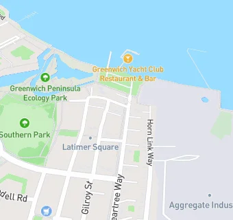 map for Greenwich Yacht Club (Landside)