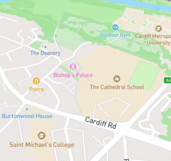 map for The Cathedral School