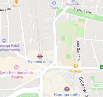 map for Wagamama