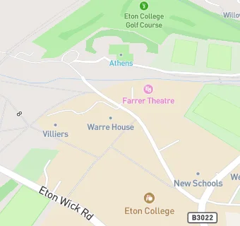 map for Warre House At Eton College