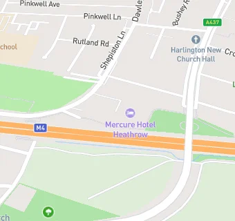 map for Mercure London Heathrow