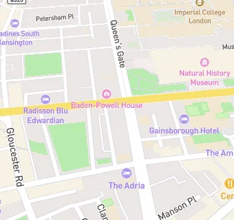 map for Eden Plaza Kensington