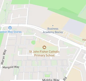 map for St John Fisher Catholic Primary School