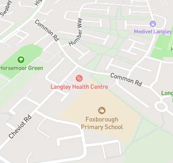 map for Pioneer Education Trust at Foxborough Primary School