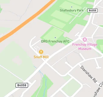 map for Frenchay Park Service Station