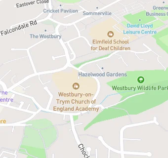 map for Westbury-on-Trym CofE Primary School