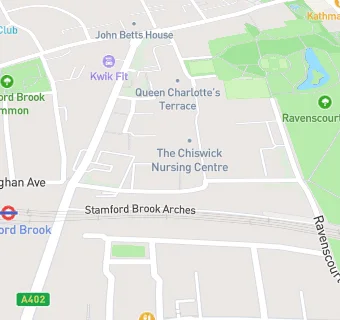 map for The Chiswick Nursing Centre