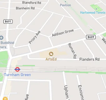 map for ArtsEd Day School & Sixth Form