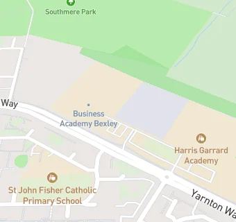 map for The Business Academy Bexley