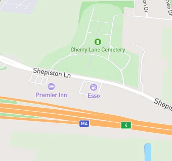 map for Premier Inn