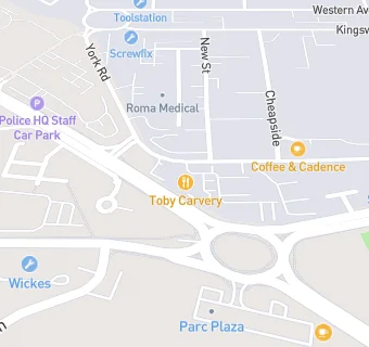 map for Toby Carvery