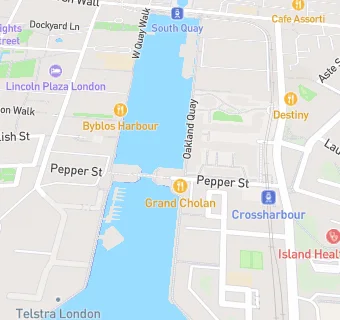 map for St Georges of Mayfair