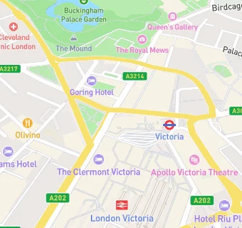 map for Bleecker Victoria