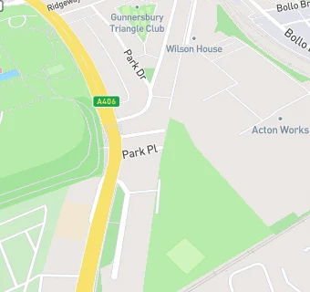 map for Gunnersbury Sports and Social Club