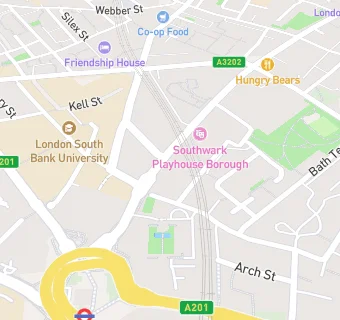 map for The elephant and castle pub