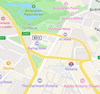 map for The Hummingbird Bakery