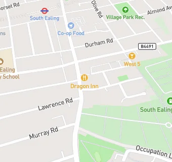 map for Ealing Park Health Centre