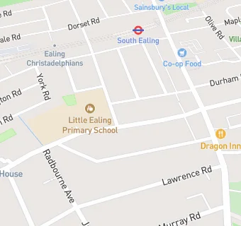 map for Little Runners At Little Ealing Primary School