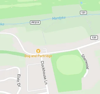 map for The Dog And Partridge