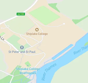 map for Shiplake College