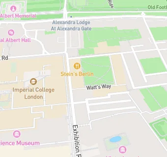 map for Imperial College