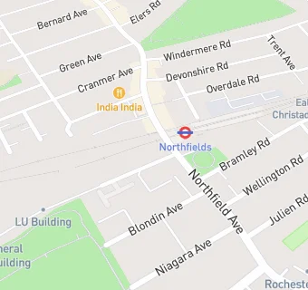 map for Best Western Northfields Ealing Hotel