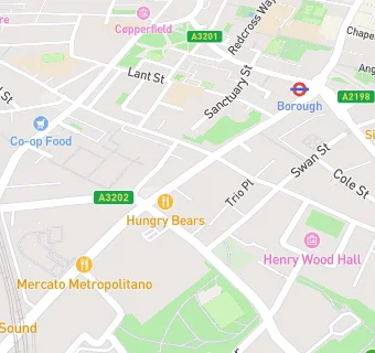 map for Metropolitan police