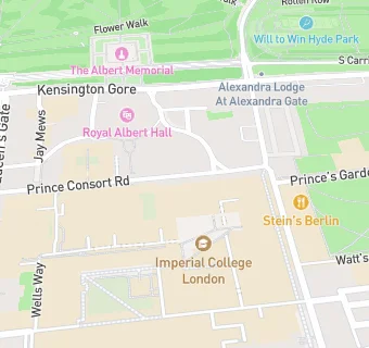 map for Imperial College