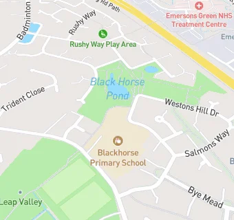 map for Blackhorse Primary School