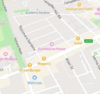 map for Gordon Ramsay Street Burger