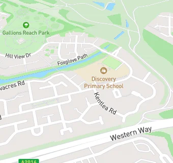 map for Discovery Primary School