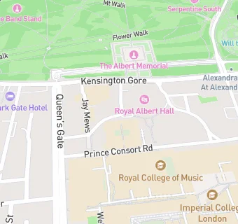 map for Imperial College of Science, Technology and Medicine