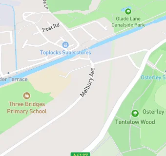 map for George Tomlinson First School