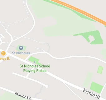 map for Baydon St Nicholas Church of England Primary School