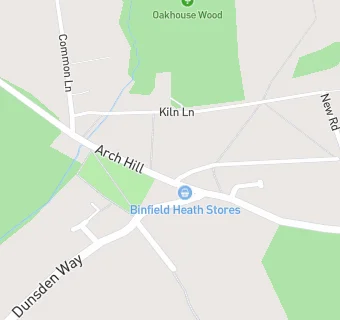 map for Binfield Heath Stores