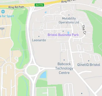 map for Babcock Bristol Park