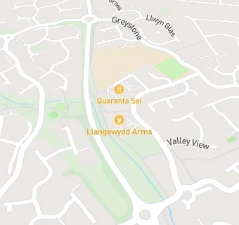 map for The Llangewydd Arms
